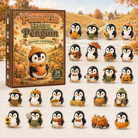 Pumpkin Hills Penguin Advent Calendar 2026 - 24-Day Festive Countdown