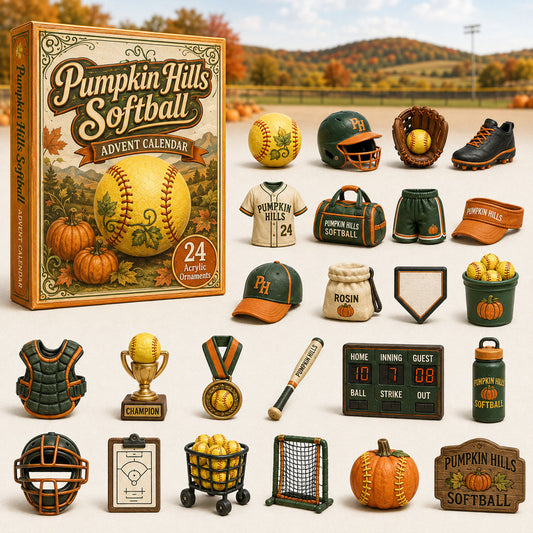 Pumpkin Hills Softball Advent Calendar 2026 - 24-Day Festive Countdown