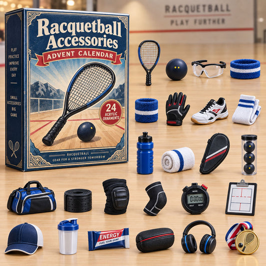 Racquetball Accessories Advent Calendar 2026 - 24-Day Festive Countdown
