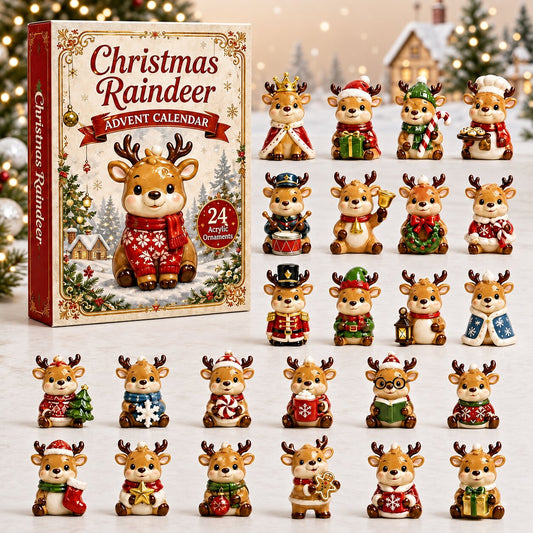 Raindeer Advent Calendar 2026 - 24-Day Festive Countdown