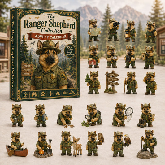 Ranger Shepherd Dog Advent Calendar 2026 - 24-Day Festive Countdown