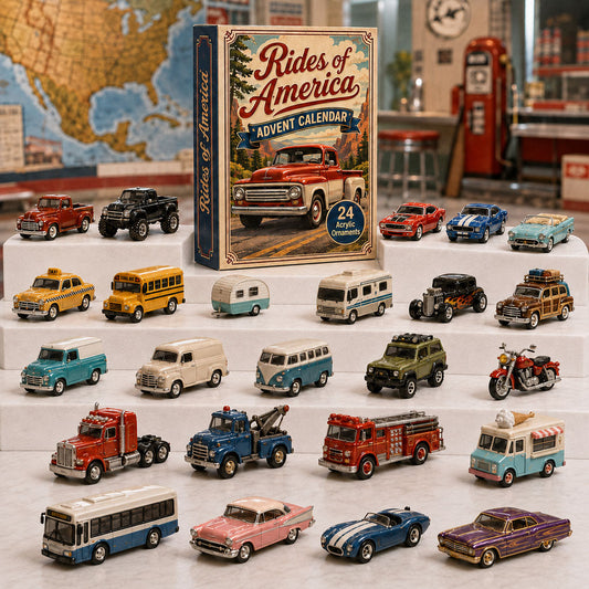 Rides of America Advent Calendar 2026 - 24-Day Festive Countdown