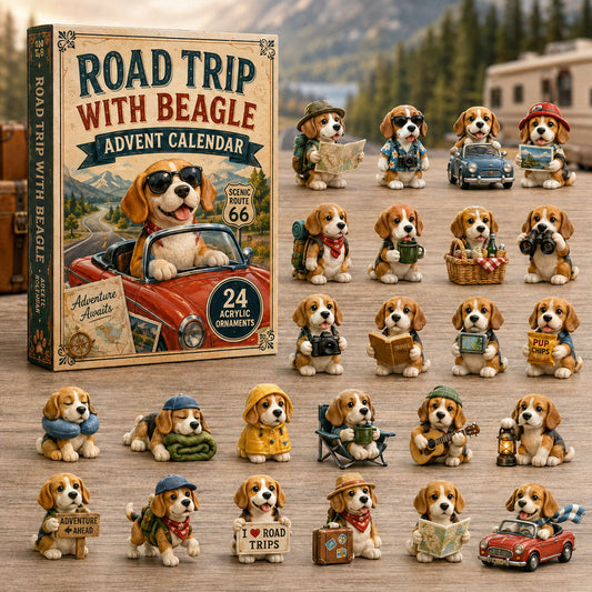Road Trip With Beagle Advent Calendar 2026 - 24-Day Festive Countdown