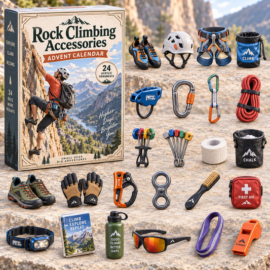 Rock Climbing Accessories Advent Calendar 2026 - 24-Day Festive Countdown