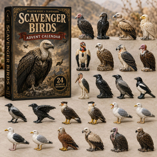Scavenger Birds Advent Calendar 2026 - 24-Day Festive Countdown
