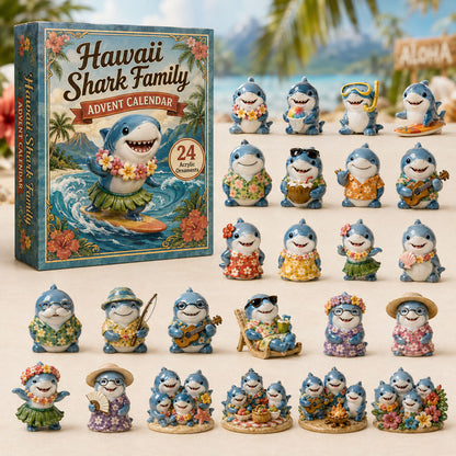 Shark Family Advent Calendar 2026 - 24-Day Festive Countdown