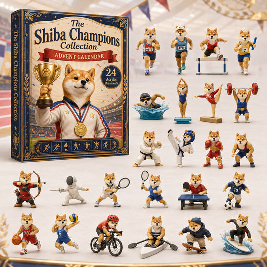 Shiba Champions Sports Advent Calendar 2026 - 24-Day Festive Countdown