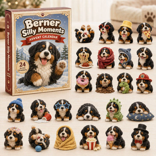 Silly Bernese Moments Advent Calendar 2026 - 24-Day Festive Countdown