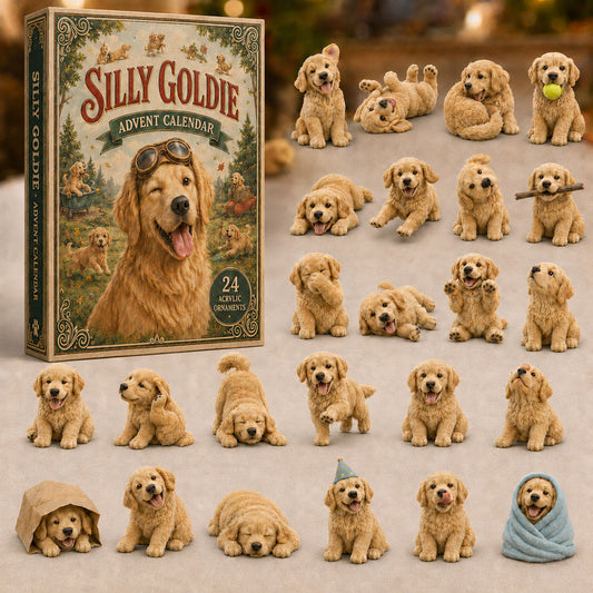 Silly Goldie Advent Calendar 2026 - 24-Day Festive Countdown