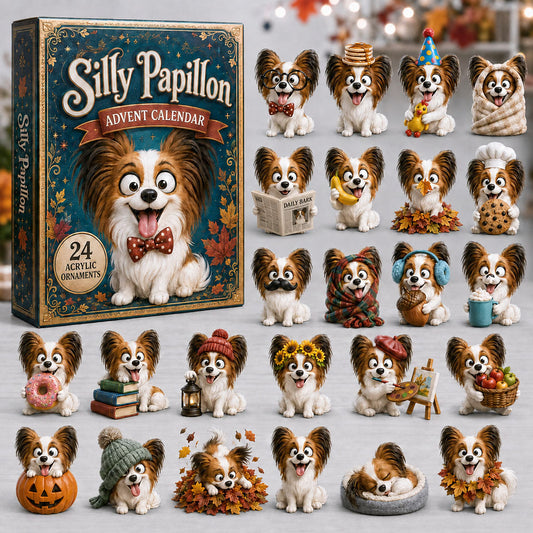 Silly Papillon Advent Calendar 2026 - 24-Day Festive Countdown