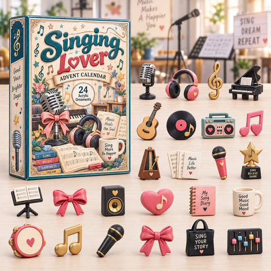 Singing Lover Advent Calendar 2026 - 24-Day Festive Countdown