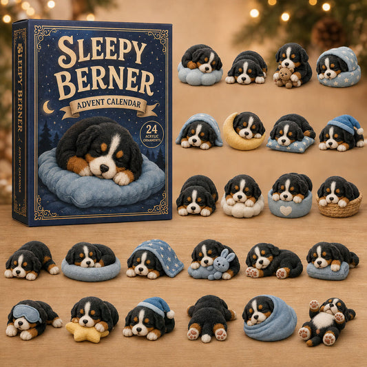 Sleepy Berner Advent Calendar 2026 - 24-Day Festive Countdown