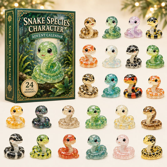 Snake Species Advent Calendar 2026 - 24-Day Festive Countdown