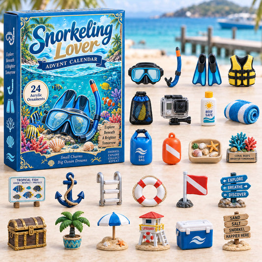 Snorkeling Lover Advent Calendar 2026 - 24-Day Festive Countdown