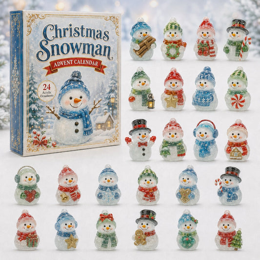 Snowman Advent Calendar 2026 - 24-Day Festive Countdown