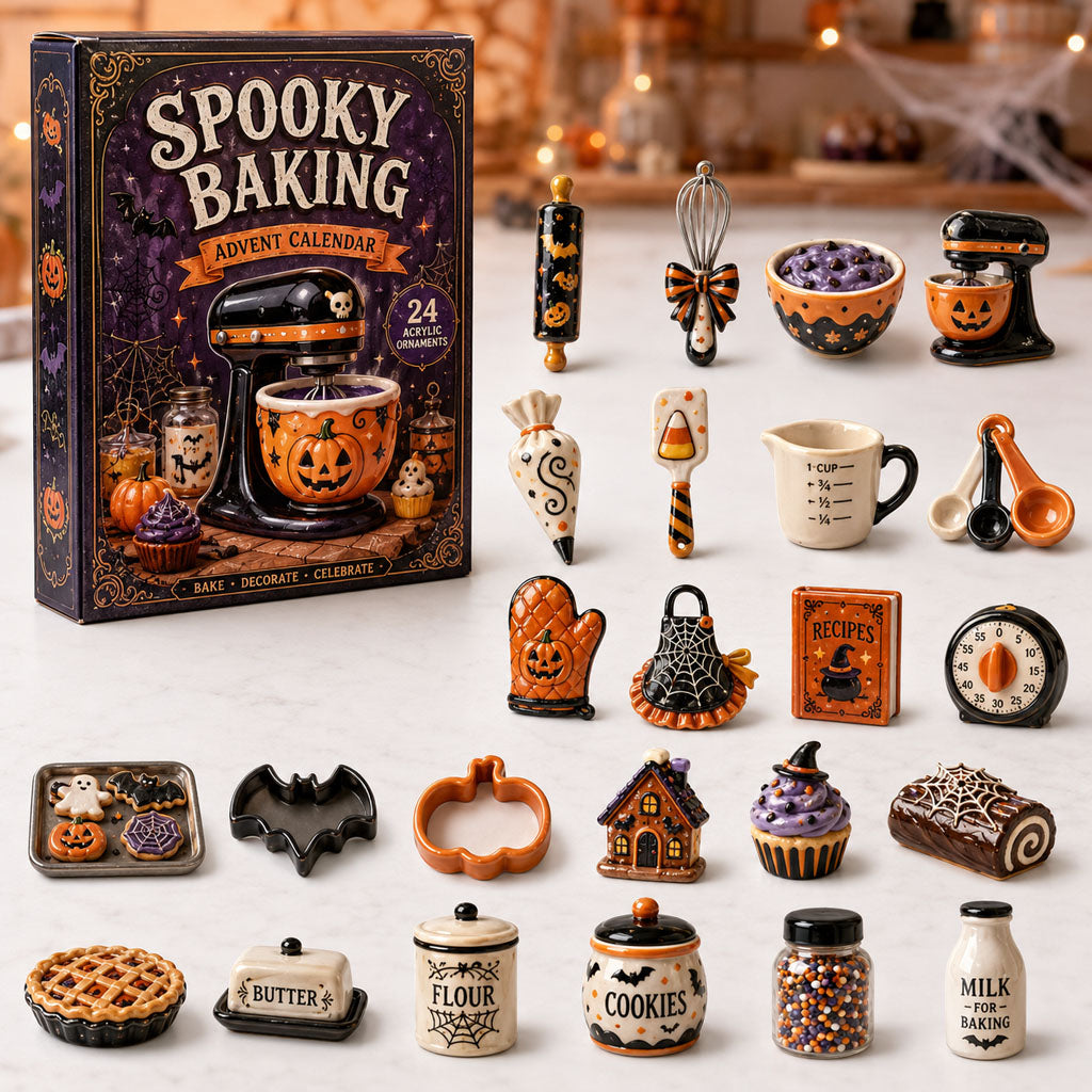 Spooky Baking Advent Calendar 2026 - 24-Day Festive Countdown