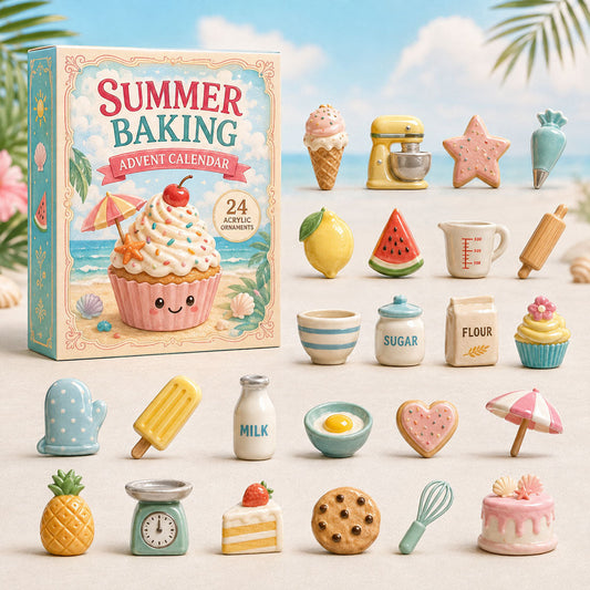 Summer Baking Advent Calendar 2026 - 24-Day Festive Countdown