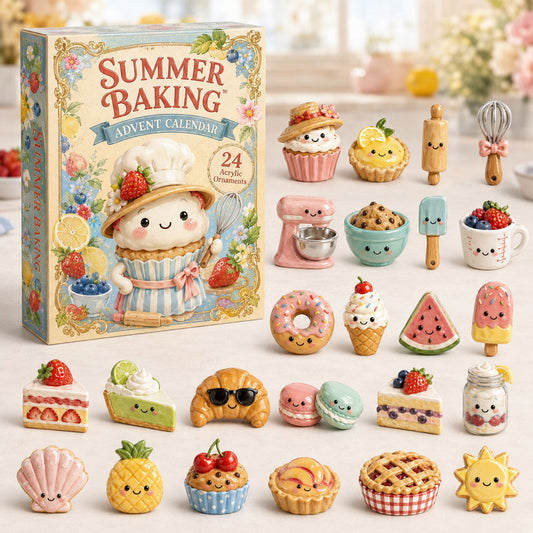 Summer Baking Advent Calendar 2026 - 24-Day Festive Countdown