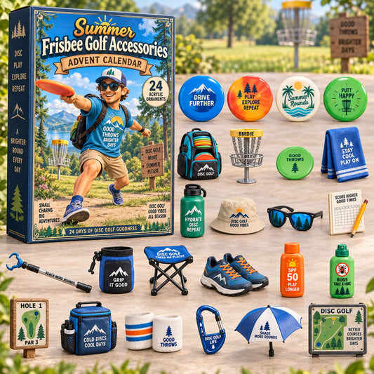 Summer Frisbee Golf Advent Calendar 2026 - 24-Day Festive Countdown