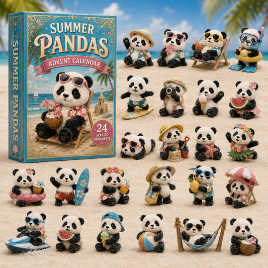 Summer Pandas Advent Calendar 2026 - 24-Day Festive Countdown