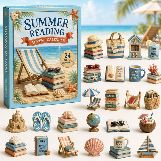 Summer Reading Advent Calendar 2026 - 24-Day Festive Countdown