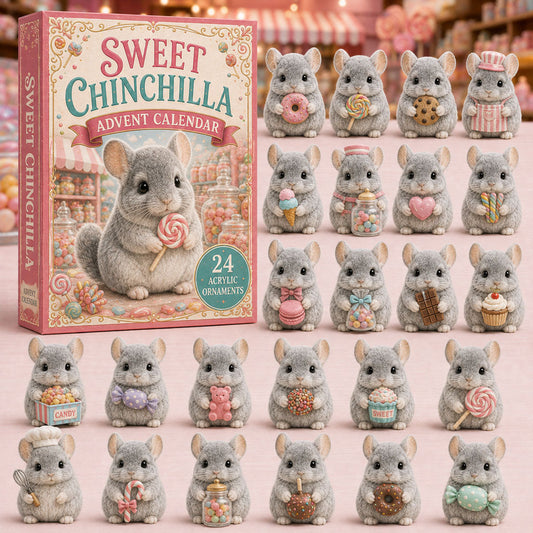 Sweet Chinchilla Advent Calendar 2026 - 24-Day Festive Countdown