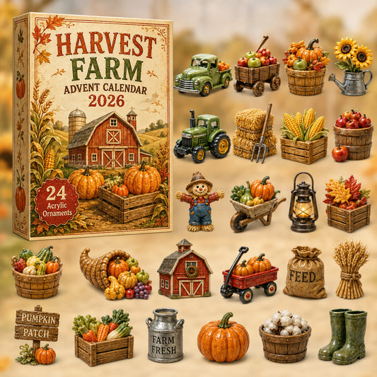 Harvest Farm Advent Calendar 2026 - 24-Day Festive Countdown