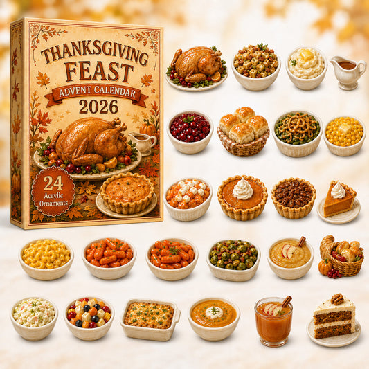 Thanksgiving Feast Advent Calendar 2026 - 24-Day Festive Countdown