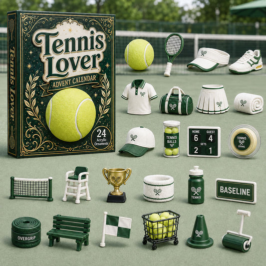 Tennis Lover Advent Calendar 2026 - 24-Day Festive Countdown