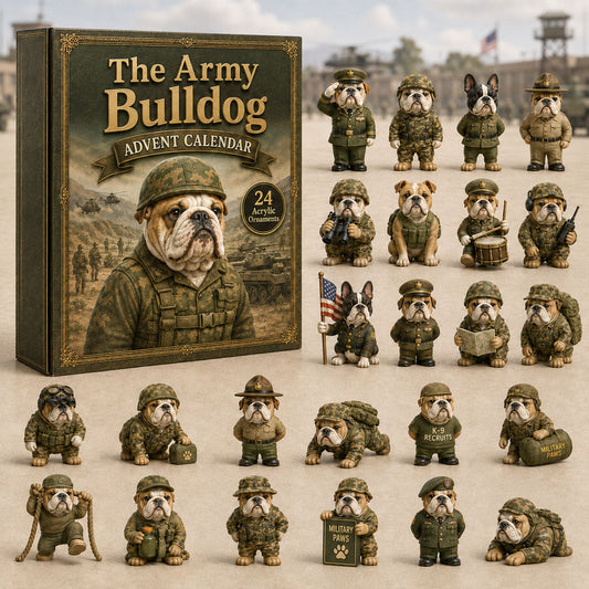 The Army Bulldog Advent Calendar 2026 - 24-Day Festive Countdown