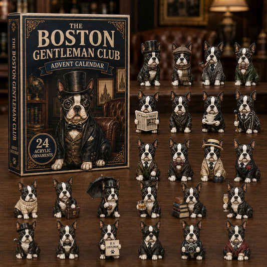 The Boston Gentleman Club Advent Calendar 2026 - 24-Day Festive Countdown