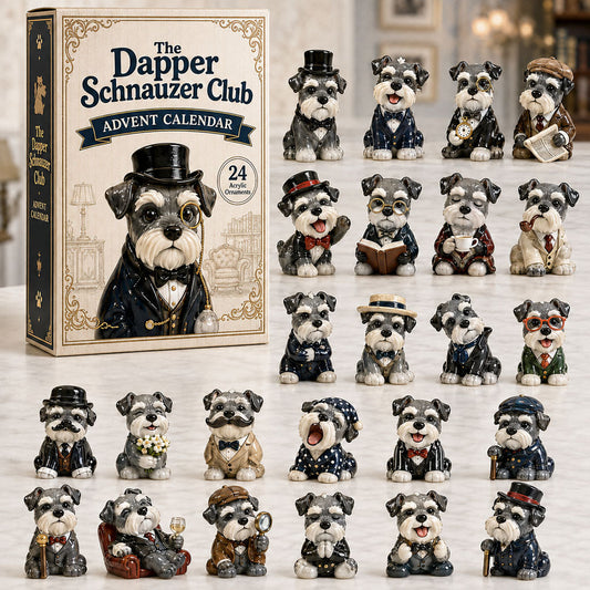 The Dapper Schnauzer Club Advent Calendar 2026 - 24-Day Festive Countdown