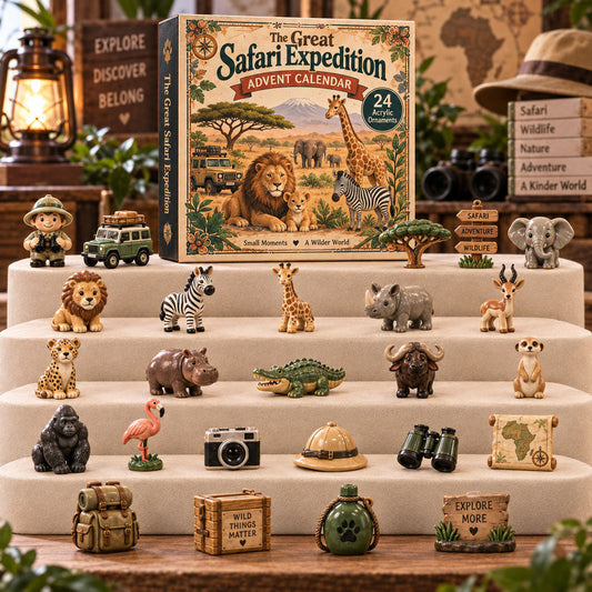 The Grand Safari Expedition Advent Calendar 2026 - 24-Day Festive Countdown