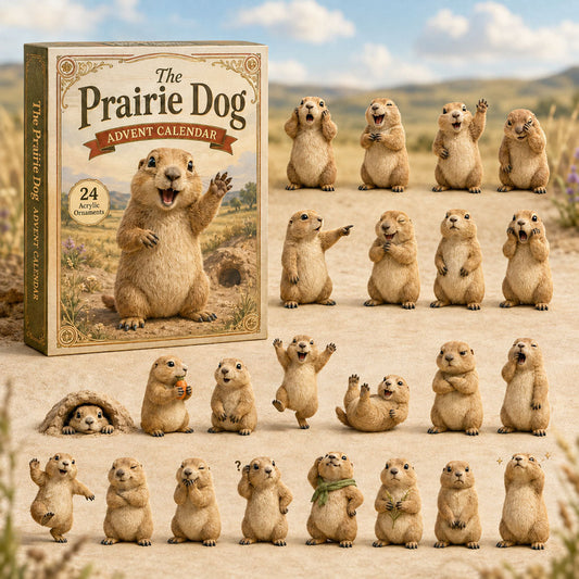 The Prairie Dog Advent Calendar 2026 - 24-Day Festive Countdown