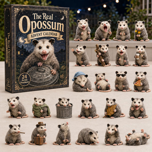The Real Opossum Advent Calendar 2026 - 24-Day Festive Countdown