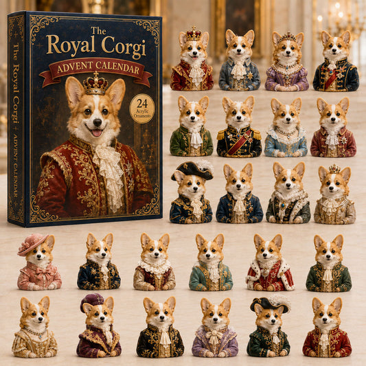 The Royal Corgi Advent Calendar 2026 - 24-Day Festive Countdown