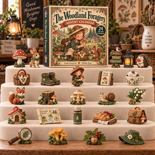 The Woodland Foragers Advent Calendar 2026 - 24-Day Festive Countdown