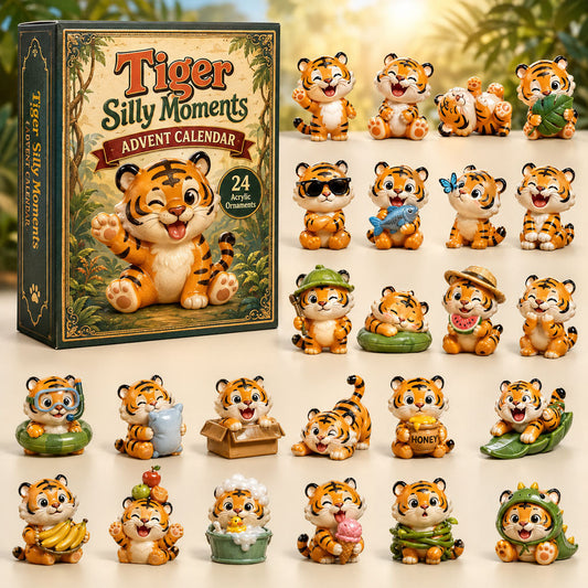 Tiger Silly Moments Advent Calendar 2026 - 24-Day Festive Countdown