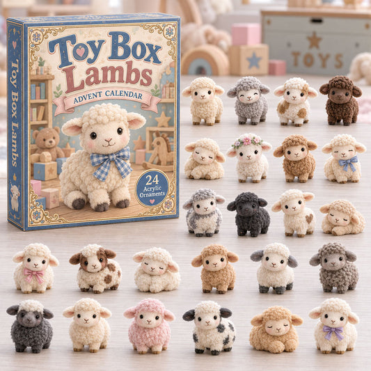 Toy Box Lambs Advent Calendar 2026 - 24-Day Festive Countdown