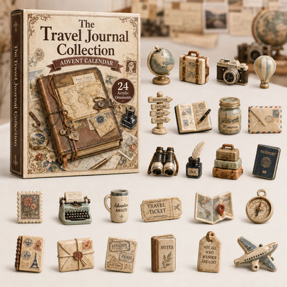 Travel Scrapbook Advent Calendar 2026 - 24-Day Festive Countdown