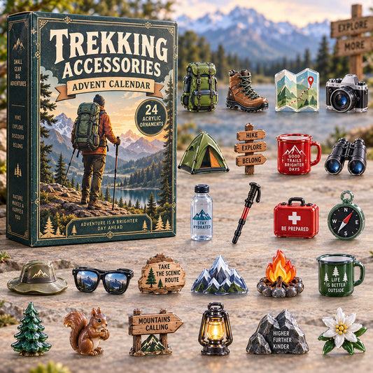 Trekking Accessories Advent Calendar 2026 - 24-Day Festive Countdown