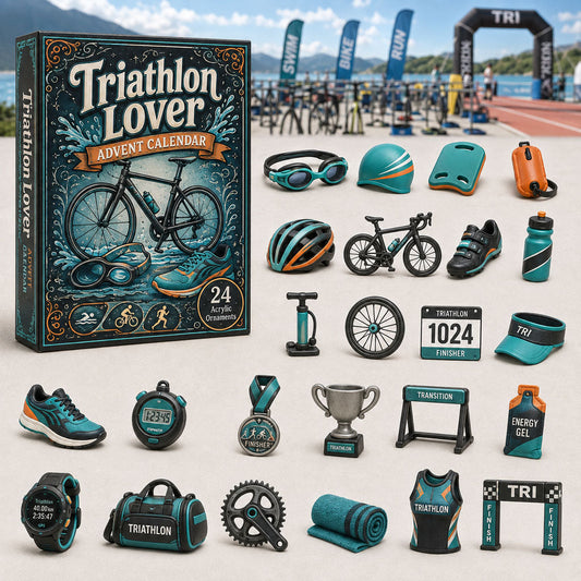 Triathlon Lover Advent Calendar 2026 - 24-Day Festive Countdown