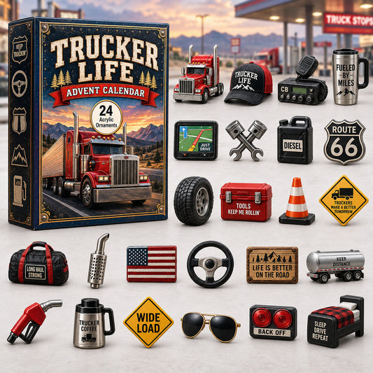 Trucker Life Advent Calendar 2026 - 24-Day Festive Countdown