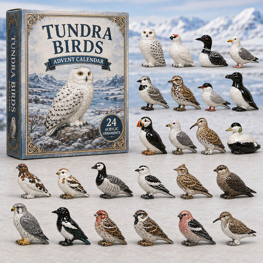 Tundra Birds Advent Calendar 2026 - 24-Day Festive Countdown