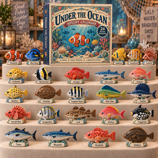 Under The Ocean Advent Calendar 2026 - 24-Day Festive Countdown