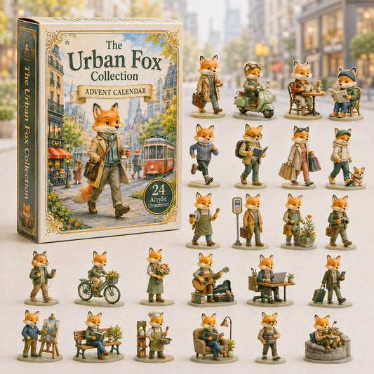 Urban Fox Life Advent Calendar 2026 - 24-Day Festive Countdown