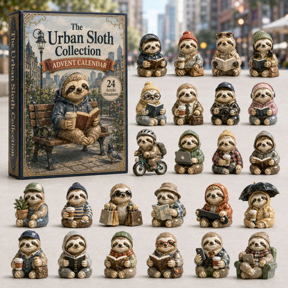 Urban Sloth Collection Advent Calendar 2026 - 24-Day Festive Countdown