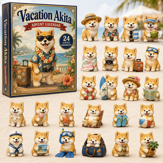 Vacation Akita Advent Calendar 2026 - 24-Day Festive Countdown