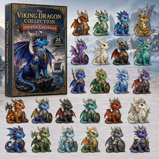 Viking Dragon Advent Calendar 2026 - 24-Day Festive Countdown