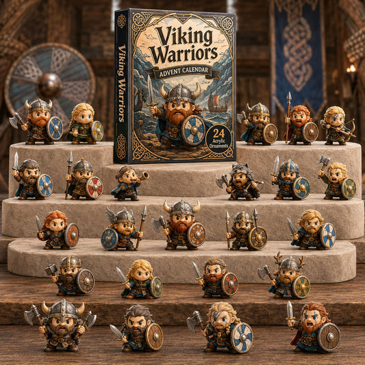 Viking Warriors Advent Calendar 2026 - 24-Day Festive Countdown